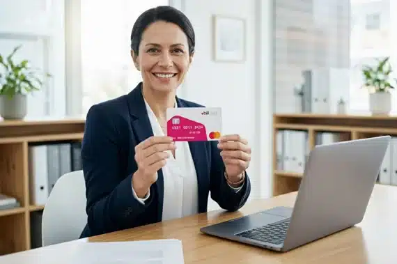 Sachbezugskarte mit eigenem Corporate Design und Firmenlogo