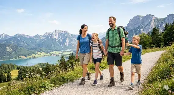 Erholungsbeihilfe - Familienausflug in den Bergen