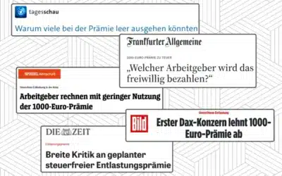 Entlastungsprämie 2026: Was HR jetzt wissen muss